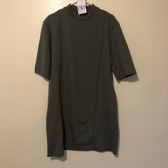 NWT Zara Textured Weave Dress - Picture 5 of 8